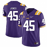 LSU Tigers 45 Deion Jones Purple Nike College Football Jersey Dzhi,baseball caps,new era cap wholesale,wholesale hats